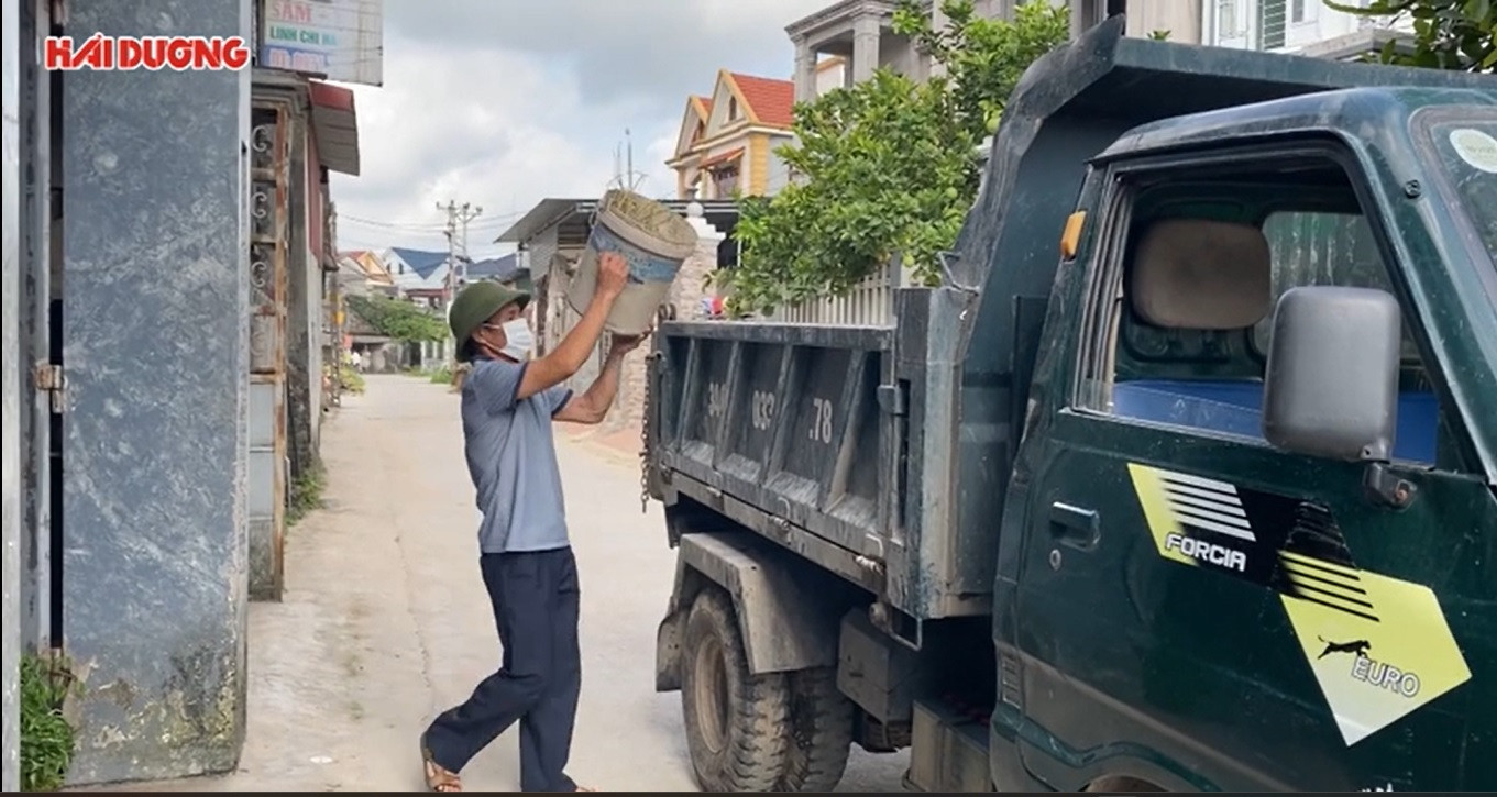 Ninh Giang phân loại rác tại nguồn còn khó khăn